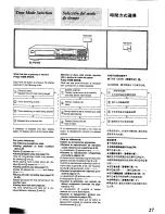 Preview for 27 page of Technics SL-PG350 Operating Instructions Manual