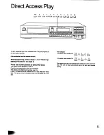 Preview for 11 page of Technics SL-PG440 Operating Instructions Manual