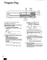 Preview for 14 page of Technics SL-PG440 Operating Instructions Manual