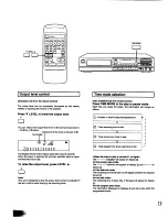 Preview for 19 page of Technics SL-PG440 Operating Instructions Manual