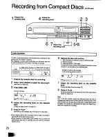 Preview for 24 page of Technics SL-PG440 Operating Instructions Manual