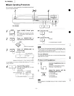 Preview for 6 page of Technics SL-PG460A Service Manual