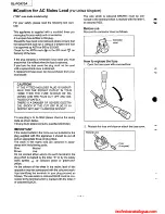 Предварительный просмотр 4 страницы Technics SL-PG470A Service Manual