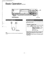 Предварительный просмотр 10 страницы Technics SL-PS700 Operating Instructions Manual