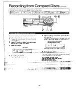 Предварительный просмотр 22 страницы Technics SL-PS700 Operating Instructions Manual