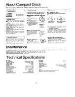 Предварительный просмотр 27 страницы Technics SL-PS700 Operating Instructions Manual