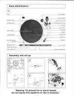 Preview for 2 page of Technics SL-Q3 Operating Instructions Manual