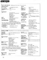 Предварительный просмотр 3 страницы Technics SL-Q33 Service Manual