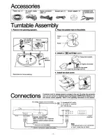 Preview for 3 page of Technics SL-QD33 Operating Instructions Manual