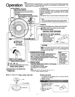 Preview for 4 page of Technics SL-QD33 Operating Instructions Manual