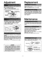 Preview for 5 page of Technics SL-QD33 Operating Instructions Manual