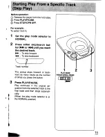 Preview for 15 page of Technics SL-XP350 Operating Instructions Manual