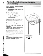 Preview for 18 page of Technics SL-XP350 Operating Instructions Manual