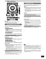 Preview for 15 page of Technics SLDZ1200 - SD/CD D/D TURNTABLE Operating Instructions Manual