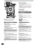 Preview for 18 page of Technics SLDZ1200 - SD/CD D/D TURNTABLE Operating Instructions Manual