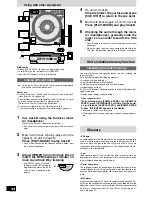 Preview for 24 page of Technics SLDZ1200 - SD/CD D/D TURNTABLE Operating Instructions Manual