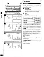 Предварительный просмотр 8 страницы Technics SLMC60 - COMPACT DISC CHANGER Operating Instructions Manual