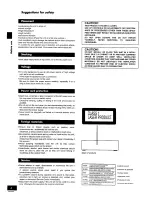 Preview for 4 page of Technics SLPD6 - COMPACT DISC CHANGER Operating Instructions Manual