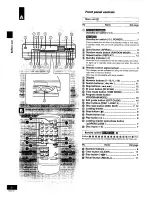 Preview for 6 page of Technics SLPD6 - COMPACT DISC CHANGER Operating Instructions Manual