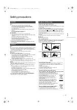 Предварительный просмотр 5 страницы Technics ST-C700D Operating Instruction