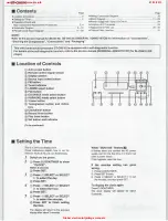 Preview for 2 page of Technics st-ch510 Service Manual