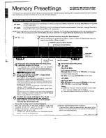 Preview for 8 page of Technics ST-G90 Operating Instructions Manual