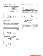 Preview for 5 page of Technics ST-GT550 Operating Instructions Manual