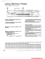 Preview for 12 page of Technics ST-GT550 Operating Instructions Manual