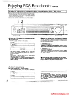 Preview for 16 page of Technics ST-GT550 Operating Instructions Manual