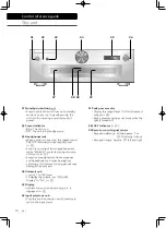 Preview for 10 page of Technics SU-G700 Owner'S Manual