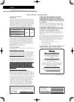 Preview for 36 page of Technics SU-G700 Owner'S Manual