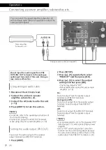 Предварительный просмотр 20 страницы Technics SU-G700M2 Operating Instructions Manual