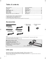 Preview for 6 page of Technics SU-R1 Operating Instructions Manual