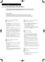 Preview for 20 page of Technics SU-R1000 Operating Instructions Manual