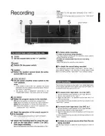 Preview for 9 page of Technics SU-V670 Operating Instructions Manual