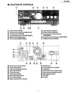 Preview for 3 page of Technics SU-X302 Service Manual