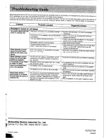 Preview for 12 page of Technics SUV-300 Operating Instructions Manual