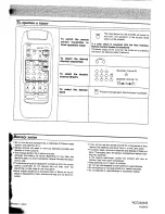 Preview for 16 page of Technics SUV-300 Operating Instructions Manual