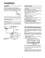 Preview for 4 page of Technics SV-DA10 Operating Instructions Manual