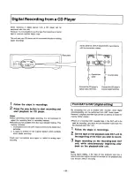 Preview for 28 page of Technics SV-DA10 Operating Instructions Manual