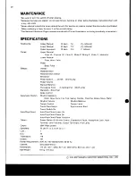 Preview for 22 page of Technics SX-3300R Operating Instructions Manual