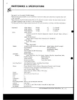 Preview for 22 page of Technics SX-3500R Operating Instructions Manual