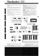 Preview for 4 page of Technics SX-E55 Owner'S Manual