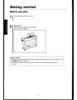 Предварительный просмотр 8 страницы Technics SX-EA1 Owner'S Manual