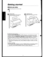 Preview for 12 page of Technics SX-EA3 Owner'S Manual