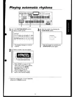 Preview for 21 page of Technics SX-EA3 Owner'S Manual