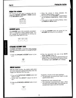 Preview for 60 page of Technics SX-EA3 Owner'S Manual