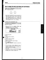 Preview for 63 page of Technics SX-EA3 Owner'S Manual