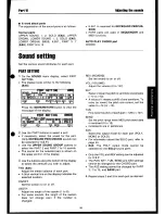 Preview for 101 page of Technics SX-EA3 Owner'S Manual