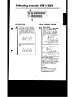 Preview for 19 page of Technics SX-EN1 Manual